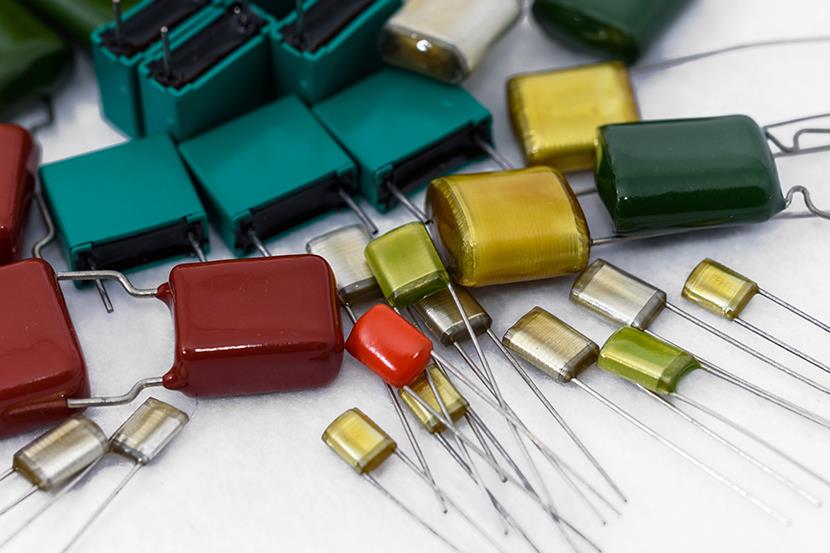 electronic components colorful film capacitors